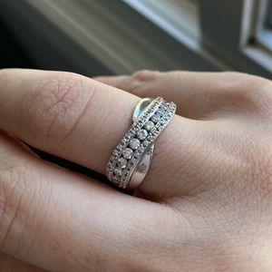 14k ring white gold